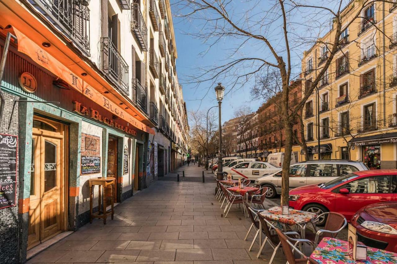 Buhardilla En Calle Amparo-Lavapies Madrid Exterior foto